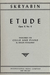 International Music Company Scriabin (Piatigorsky): Etude No.11, Op.8 (cello & piano) International