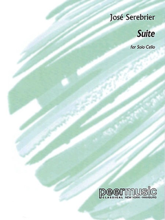 Peer Music Serebrier, Jose: Suite (solo cello)