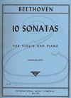International Music Company Beethoven: Ten Sonatas for violin and piano