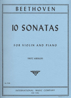 International Music Company Beethoven, L. van (Kreisler): 10 Sonatas 2 part set (Violin & Piano)