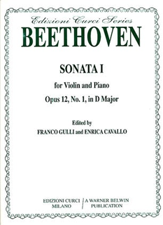 Alfred Music *OUT OF PRINT* Beethoven, L.van (Gulli): Sonata Op.12#1 in D major (violin & piano)