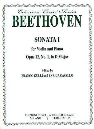 Alfred Music *OUT OF PRINT* Beethoven, L.van (Gulli): Sonata Op.12#1 in D major (violin & piano)