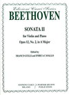 Alfred Music *OUT OF PRINT* Beethoven, L.van Sonata Op.12#2 A maj (violin & piano)