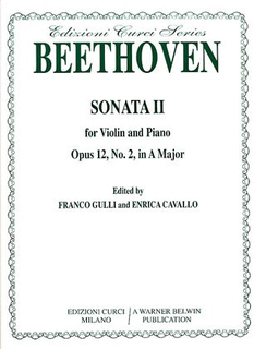 Alfred Music *OUT OF PRINT* Beethoven, L.van Sonata Op.12#2 A maj (violin & piano)