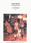 LudwigMasters Webern, Anton: Four Pieces for Violin & Piano Op.7