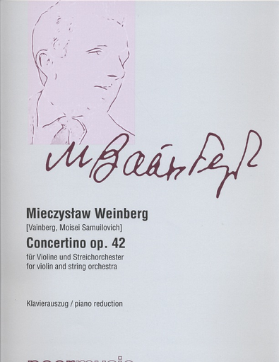 HAL LEONARD Weinberg, M.: Concertino, Op.42 (violin, and piano reduction)