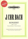 C.F. Peters Bach, J.C.: Concerto in c minor (viola, CD, piano)