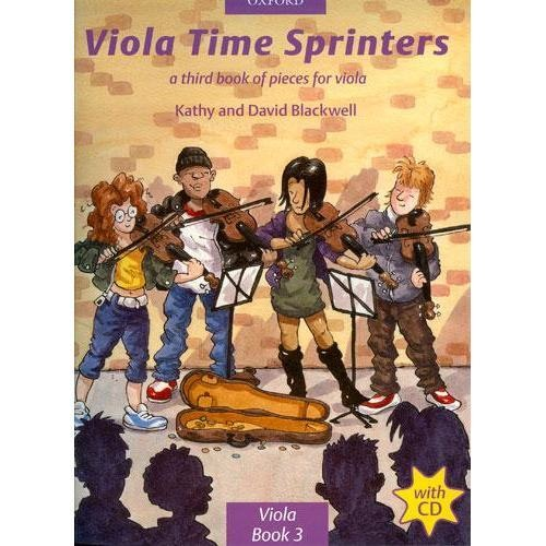 Oxford University Press Blackwell, K.&D.: Viola Time Sprinters (viola and CD)