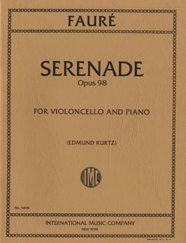 International Music Company Faure, Gabriel: Serenade Op.98 (cello & piano)