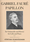 Faure, Gabriel: Papillon (cello & piano)