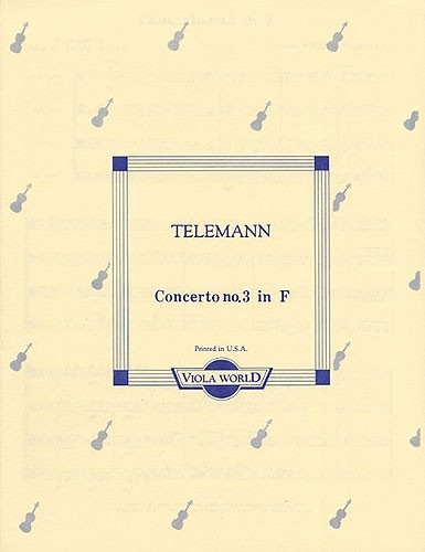 Telemann, G.P. (Arnold): Concerto No.3 in f (4 violas)