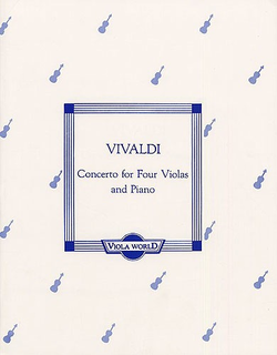 Vivaldi, A. (Arnold): Concerto (4 violas)