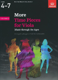 C.F. Peters Lamb, M/Meredith, R. (arr.): More Time Pieces for Viola, Grades 4-7 (viola and piano)