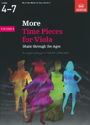 C.F. Peters Lamb, M/Meredith, R. (arr.): More Time Pieces for Viola, Grades 4-7 (viola and piano)