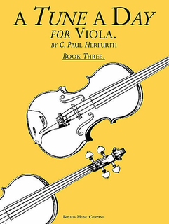 HAL LEONARD Herfurth: A Tune A Day, Vol.3 (viola)