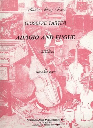 LudwigMasters Tartini, Giuseppe (Radmall): Adagio & Fugue (viola & piano)