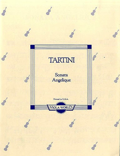 Tartini, Giuseppe (Arnold: Sonata Angelique (viola & piano)