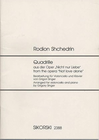 Edition Sikorski Shchedrin, Rodion: Quadrille (cello & piano)