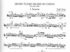 HAL LEONARD Sheng, Bright (Yo-Yo Ma): 7 Tunes Heard in China for Solo Cello (cello)