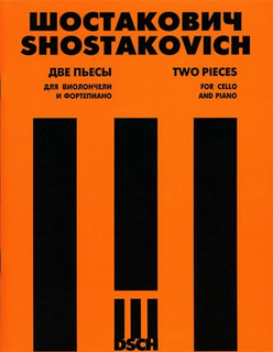 HAL LEONARD Shostakovich, Dmitri: Two Pieces for Cello & Piano