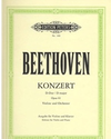 Beethoven, L.van (Flesch): Concerto in D major Op.61 (violin & piano)