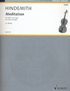HAL LEONARD Hindemith, P. (Breuer, arr.): Meditation from Nobilissima Visione (violin and organ)