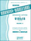 HAL LEONARD Whistler, H.: Modern Hohmann-Wohlfahrt Beginning Method for Violin, Vol.2 (violin)