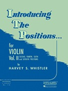 HAL LEONARD Whistler: Introducing the Positions Vol.2 (violin)