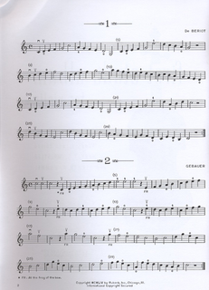 HAL LEONARD Whistler, H.: First Etude Album (violin)