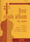 HAL LEONARD Whistler, H.: First Etude Album (violin)