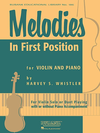 HAL LEONARD Whistler, Harvey: Melodies in First Position (violin & piano)(2 violins)