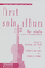 HAL LEONARD Whistler, Harvey: First Solo Album (violin & piano)