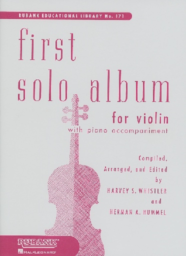 HAL LEONARD Whistler, Harvey: First Solo Album (violin & piano)