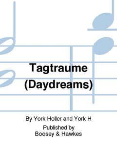 HAL LEONARD Holler, Y.: Tagtraume - Daydreams (Violin, Cello & Piano)