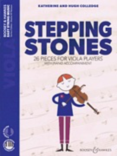 HAL LEONARD Colledge: Stepping Stones - 26 pieces for Viola Players (viola, audio) BOOSEY & HAWKES