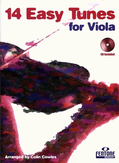 HAL LEONARD Cowles: (Collection) 14 Easy Tunes for Viola (viola & piano, CD)