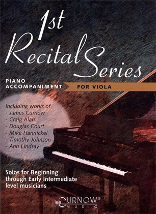 HAL LEONARD Curnow, James: 1st Recital Series for Viola (piano accompaniment)