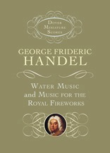 Alfred Music Handel, G.F.: Dover miniature SCORE, Water Music and Music for the Royal Fireworks