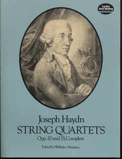 Haydn, F.J.: Dover SCORE String Quartets Op.20, 33