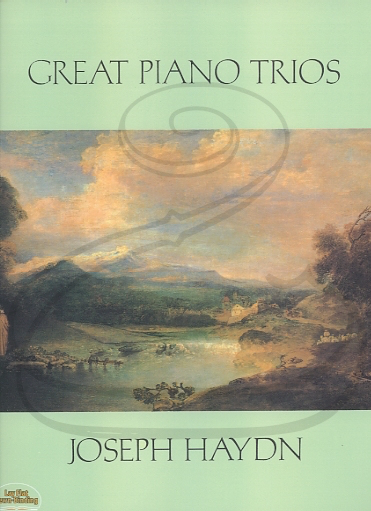 Dover Publications Haydn, F.J.: (Dover score) Great Piano Trios (piano trios) Dover Publications