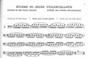 Edition Delrieu Feuillard, L.R.: 60 Etudes of the Young Violoncellist (cello)