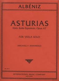 International Music Company Albeniz, Isaac: Asturias Op.47 (viola solo)