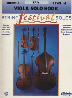 Alfred Music Applebaum, Samuel: String Festival Solos Easy-Intermediate Vol.1 (viola)