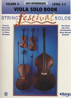 Alfred Music Applebaum, Samuel: String Festival Solos Easy-Intermediate Vol.2 (viola)