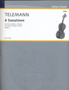 HAL LEONARD Telemann, G.F. (Birtel, arr.): 6 Sonatas (viola, piano, and optional cello)