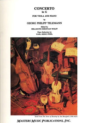 LudwigMasters Telemann, G.P.: Concerto in G Major (viola & piano)