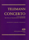 HAL LEONARD Telemann: Concerto in G Major (viola & piano)