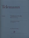 HAL LEONARD Telemann, G.P. (Schmidt, ed.): Concerto in G Major, urtext (viola & piano)