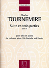 Tournemire, Charles: Suite in three parts Op.11 (viola & piano)