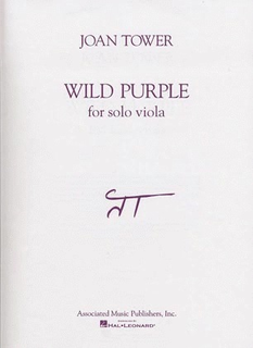 HAL LEONARD Tower, Joan: Wild Purple for Solo Viola (viola)